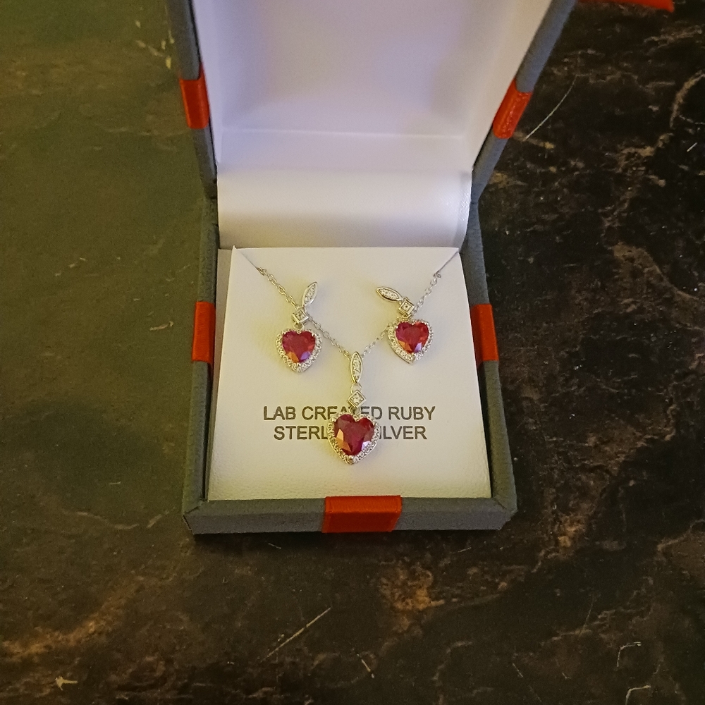Ruby/Starling Silver